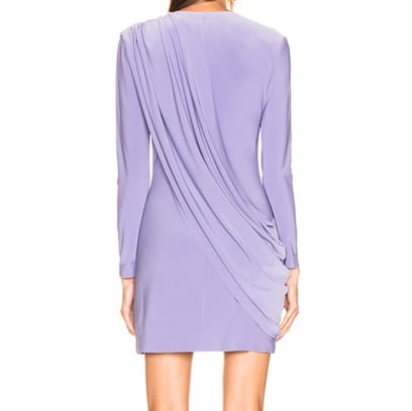 Norma Kamali - Drape Long Sleeve Mini Dress, size XXS - Picture 9 of 10